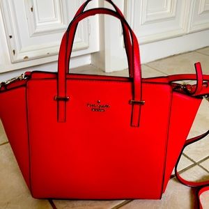 Adorable Kate Spade red purse! Good used condition